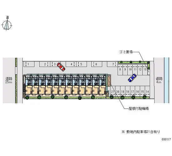 ★手数料０円★岐阜市薮田南５丁目　月極駐車場（LP）